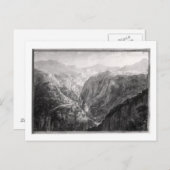 Carte Postale Scène de l'Inn at Devil's Bridge avec l'automne (Devant / Derrière)