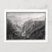 Carte Postale Scène de l'Inn at Devil's Bridge avec l'automne (Devant)