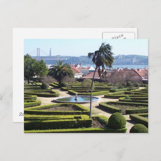 Carte Postale Scène de Lisbonne 2 (Devant / Derrière)