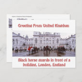 CARTE POSTALE SCÈNE DE LONDRES ANGLETERRE (UK) (Devant / Derrière)