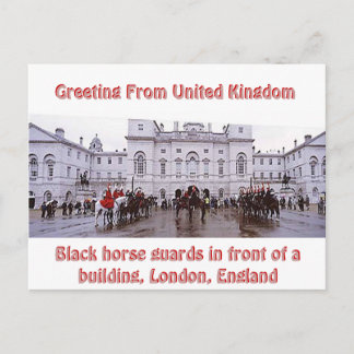 CARTE POSTALE SCÈNE DE LONDRES ANGLETERRE (UK)