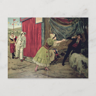 Carte Postale Scène de l'opéra 'Pagliacci'