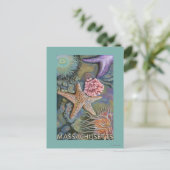 Carte Postale Scène de MassachusettsTidepool (Debout devant)