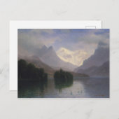 Carte Postale Scène de montagne (Devant / Derrière)