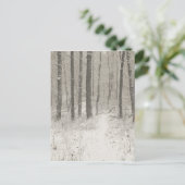 Carte Postale Scène de neige de Sepia (Debout devant)