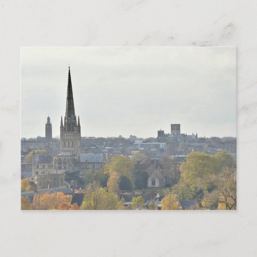 Carte Postale Scène de Norwich (Devant)