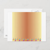 Carte Postale Scène de Pesah (Devant / Derrière)