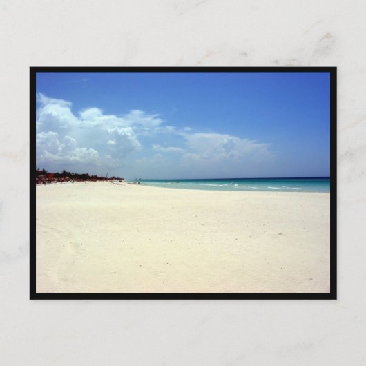 Carte Postale scène de plage (Devant)