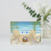 Carte Postale Scène de plage (Debout devant)