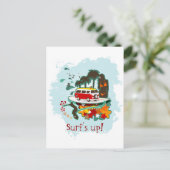 Carte Postale Scène De Plage Tropicale (Debout devant)