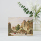 Carte Postale Scène de rue à Amsterdam (Debout devant)