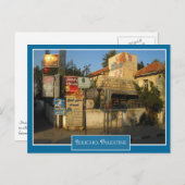 Carte Postale Scène de rue à Jéricho, Palestine (Devant / Derrière)