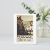 Carte Postale Scène de rue avec deux hommes en train de travaill (Debout devant)