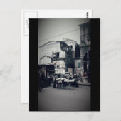 Carte Postale Scène de rue chinoise (Devant / Derrière)