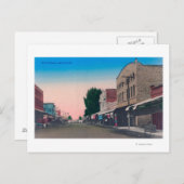 Carte Postale Scène de rue Lemoore, CA (Devant / Derrière)