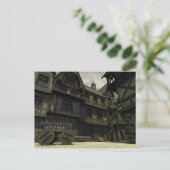 Carte Postale Scène de rue médiévale - 2 (Debout devant)