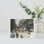 Carte Postale Scène de rue Old Broadway 1904, New York (Debout devant)