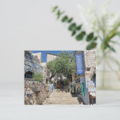 Carte Postale Scène de rue - Tzfat, Israël (Debout devant)