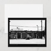 Carte Postale Scène de rue urbaine de Mart in and Out (Devant / Derrière)