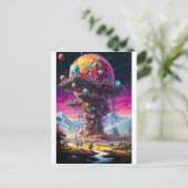 Carte Postale Scène de science-fiction (Debout devant)