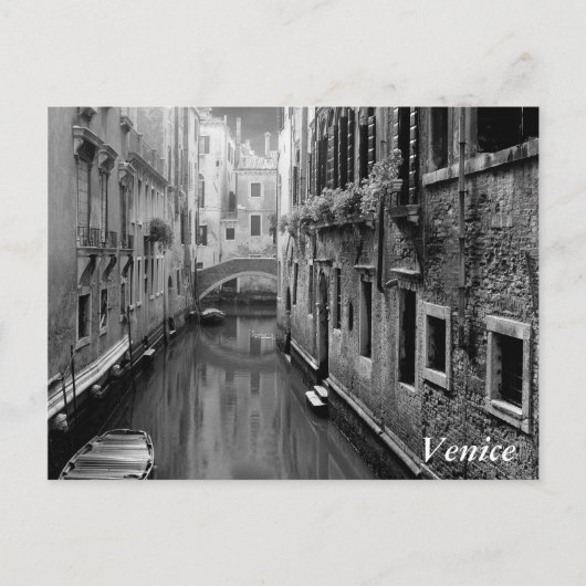 Carte Postale Scène de Venise (Devant)