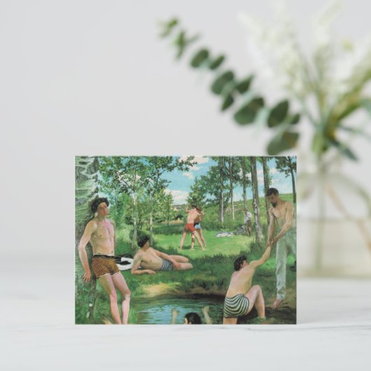 Carte Postale Scène d'été, Frederick Bazille (Debout devant)