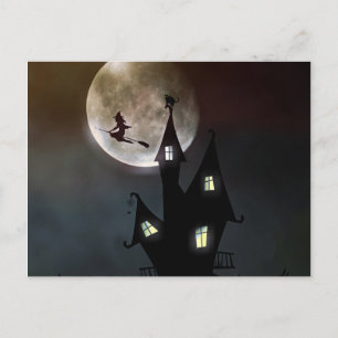 Carte Postale Scène d'Halloween
