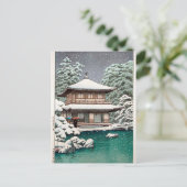 Carte Postale Scène d'hiver de Hasui Kawase (Debout devant)