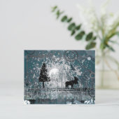 Carte Postale Scène d'orignal de minuit (Debout devant)