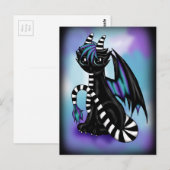Carte Postale Scène Dragon (Devant / Derrière)