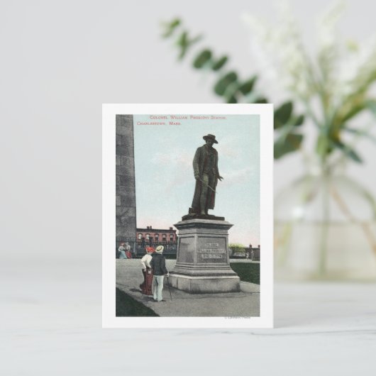 Carte Postale Scène du colonel William Prescott (Debout devant)