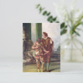 Carte Postale Scène du Commedia dell'Arte (Debout devant)
