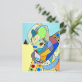 Carte Postale "Scène du désert" par Ruchell Alexander (Debout devant)