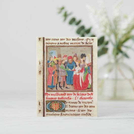 Carte Postale Scène du mariage (Debout devant)