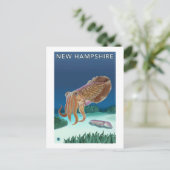 Carte Postale Scène du New HampshireCuttlefish (Debout devant)