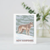 Carte Postale Scène du New HampshireWolf (Debout devant)