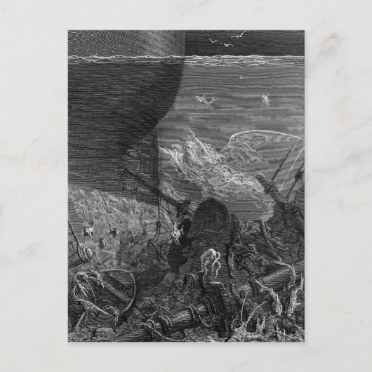 Carte Postale Scène du "Rime de l'ancien marin" (Devant)