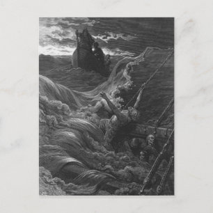 Carte Postale Scène du "Rime de l'ancien marin"