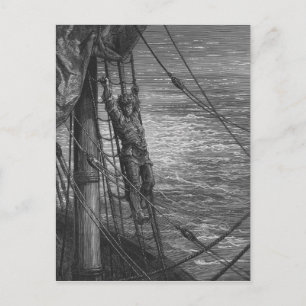 Carte Postale Scène du "Rime de l'ancien marin"