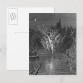 Carte Postale Scène du "Rime de l'ancien marin" (Devant / Derrière)