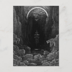 Carte Postale Scène du "Rime de l'ancien marin"