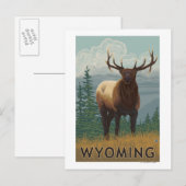 Carte Postale Scène ElkWyoming (Devant / Derrière)