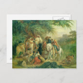 Carte Postale Scène folklorique en Pico de Orizaba, Mexique (Devant / Derrière)