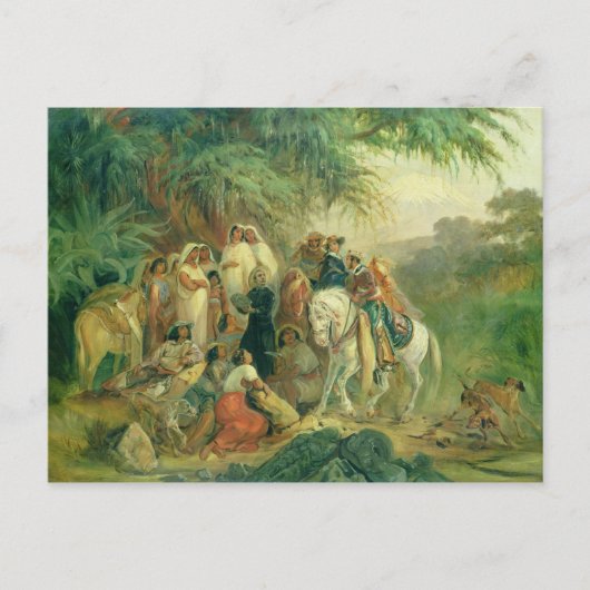 Carte Postale Scène folklorique en Pico de Orizaba, Mexique (Devant)