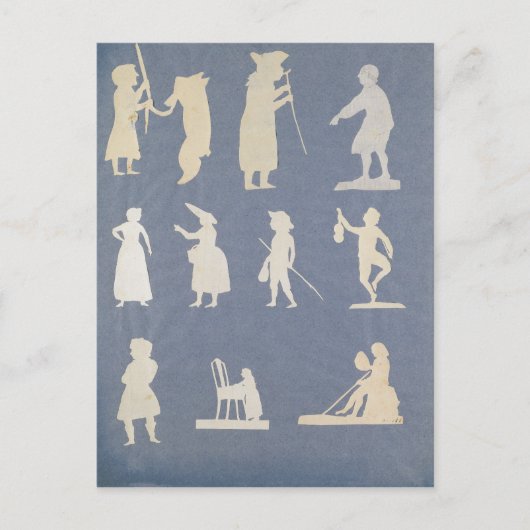 Carte Postale Scène Genre (Devant)