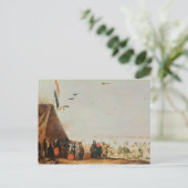 Carte Postale Scène hivernale (Debout devant)