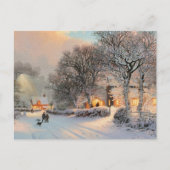 Carte Postale Scène hivernale (Devant)