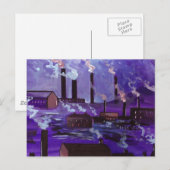 CARTE POSTALE SCÈNE INDUSTRIELLE (Devant / Derrière)