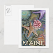 Carte Postale Scène MaineTidepool (Devant / Derrière)