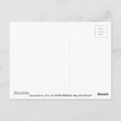 Carte Postale scène neigeuse paisible de tableau de nuit (Dos)